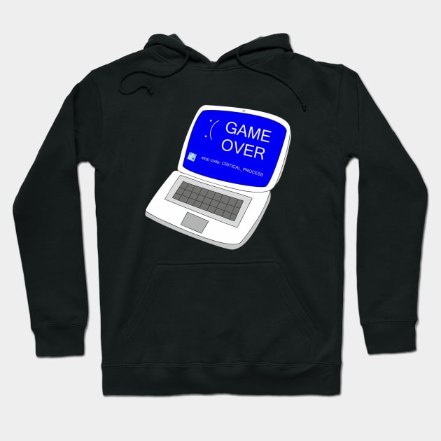 Game over Hoodie by Alekvik